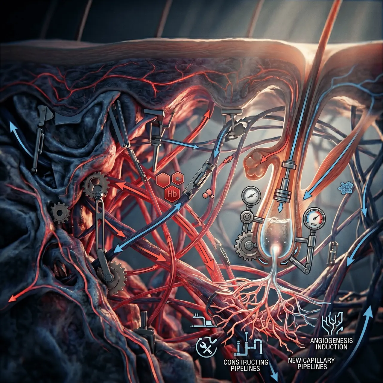 Phase 02 — Vascular Restoration illustration